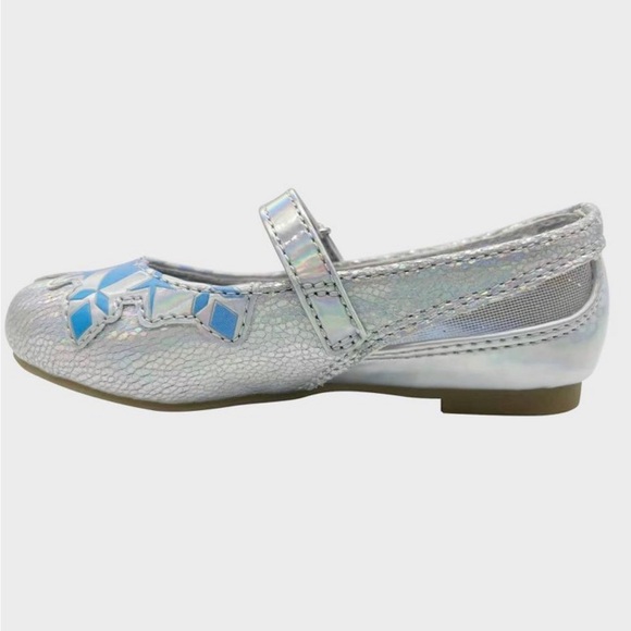 🆕 Disney Frozen ❄️ Toddlers Ballet Flats Dress Up Elsa & Anna Shoes Sz 6 - Picture 10 of 10
